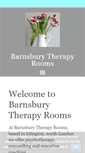 Mobile Screenshot of barnsburytherapyrooms.com